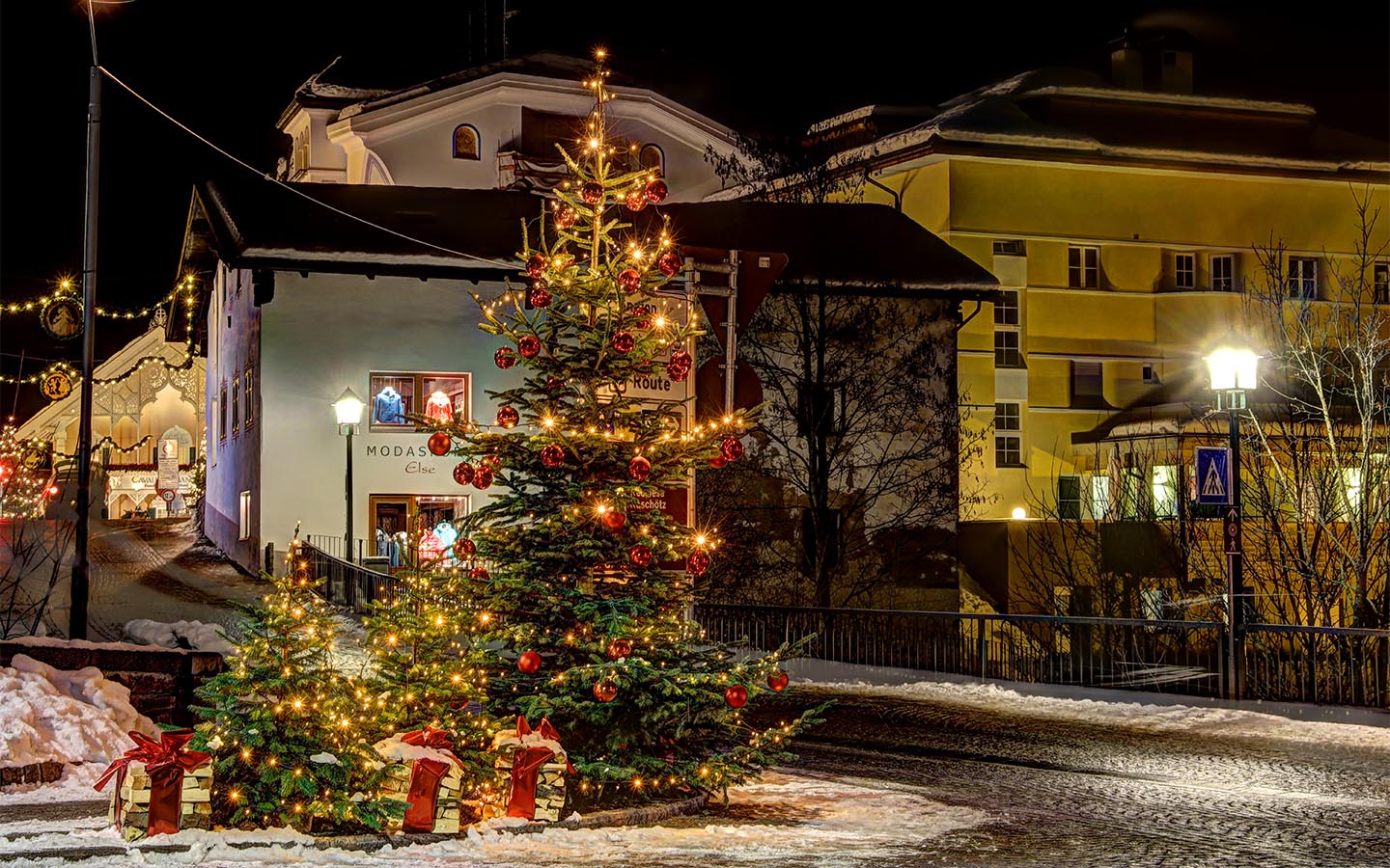 Periodo natalizio in Val Gardena